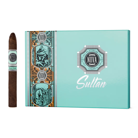 Platinum Nova Sultan Box Pressed Torpedo - 12ct