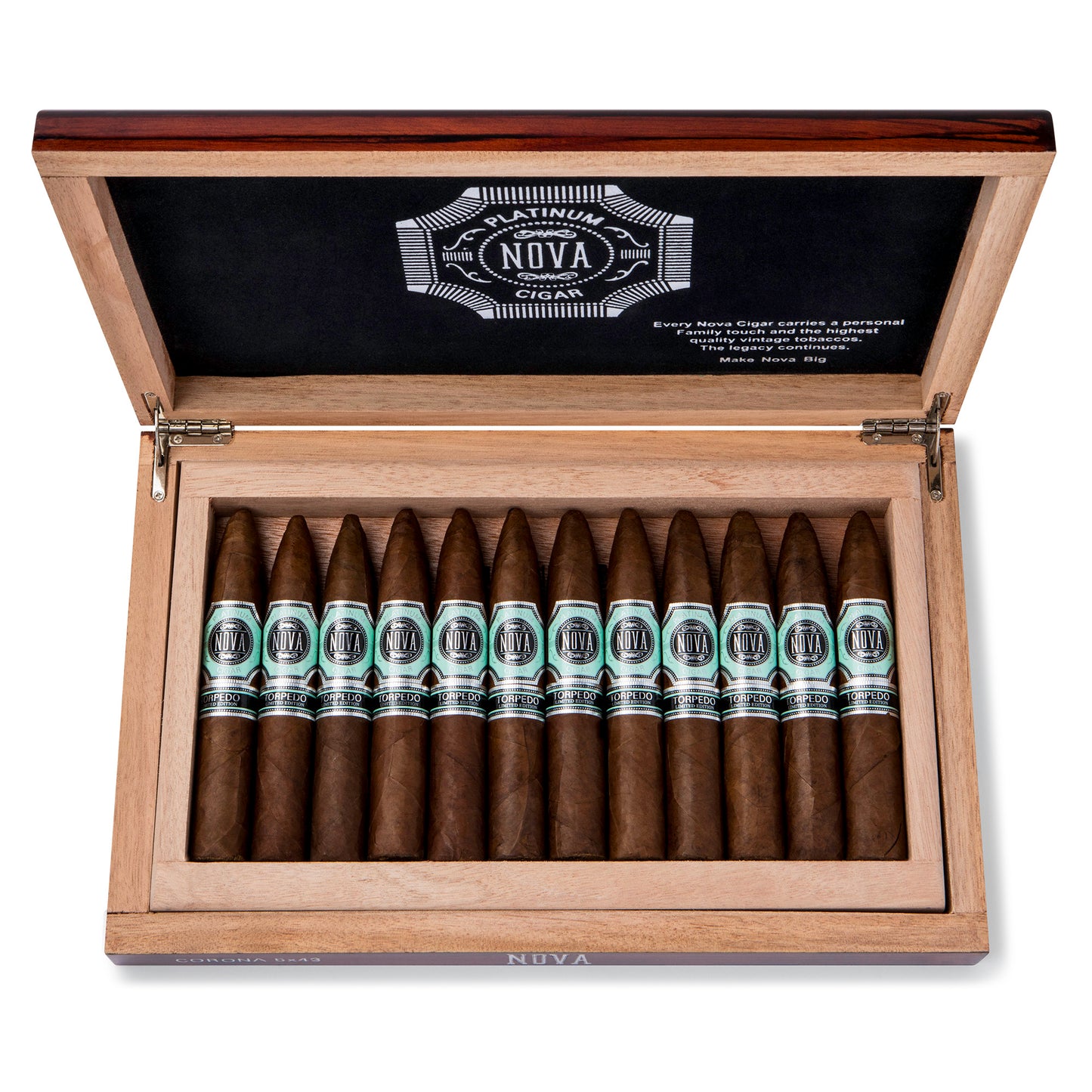 Limited Edition Platinum Nova Torpedo - 12ct