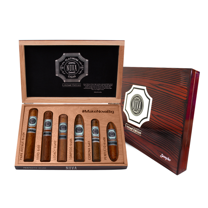 Platinum Nova Cigars Sampler Box